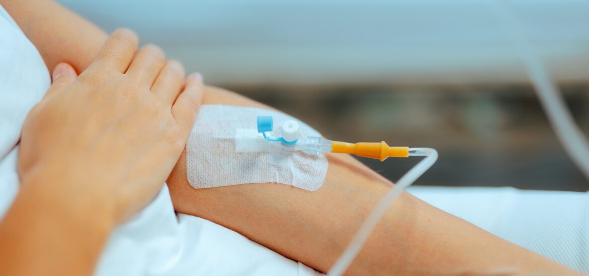 Arm of a Patient with IV